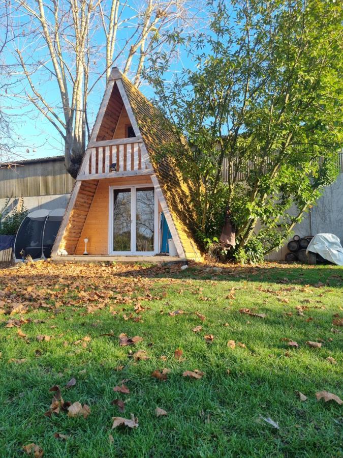 טרואה Le Chalet Tipi Avec Jacuzzi Et Jardin מראה חיצוני תמונה